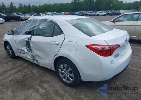 2018 Toyota Corolla Le z USA, uszkodzony, nr VIN 2T1BURHE1JC015440